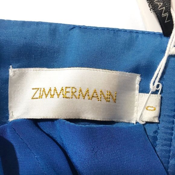 Zimmermann 100% Silk Bolt Halter Neck Long Dress - Picture 6 of 8